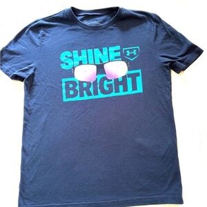 Under Armour Navy HeatGear Tee